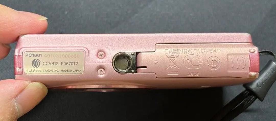 ト*ム様 Canon IXY 430F ピンク デジタルカメラ　動作確認済