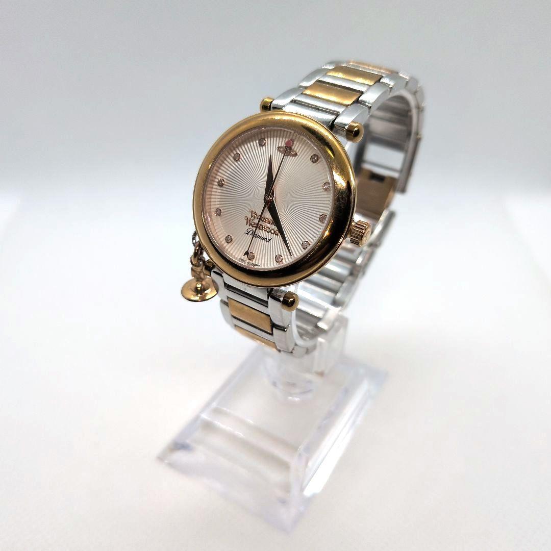 【稼動品】ヴィヴィアンウエストウッド　オーブ　レディース　チャーム 腕時計