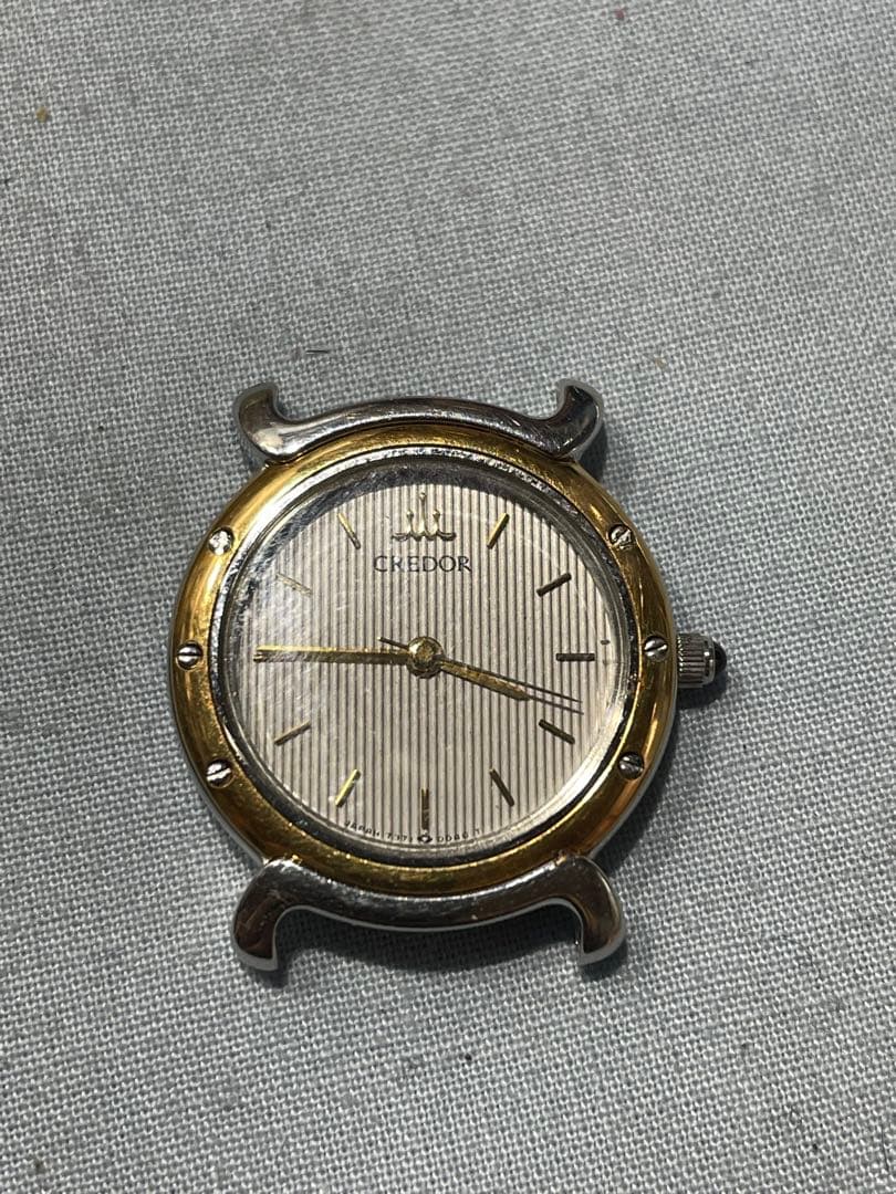 セイコー クレドール 18KTベゼルジャンク未確認