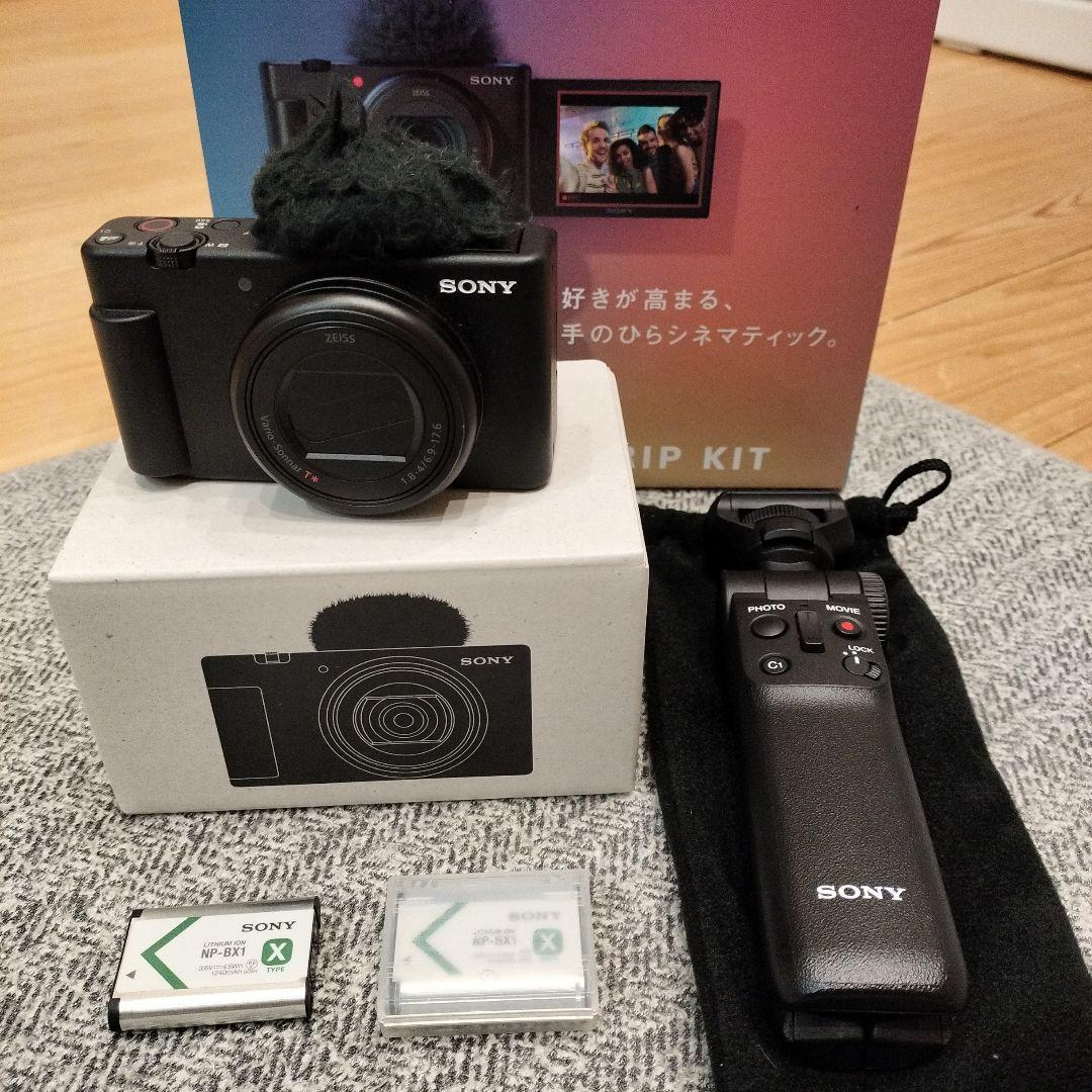 SONY ZV-1 Ⅱ（ZV-1M2）　シューティンググリップ　バッテリー2