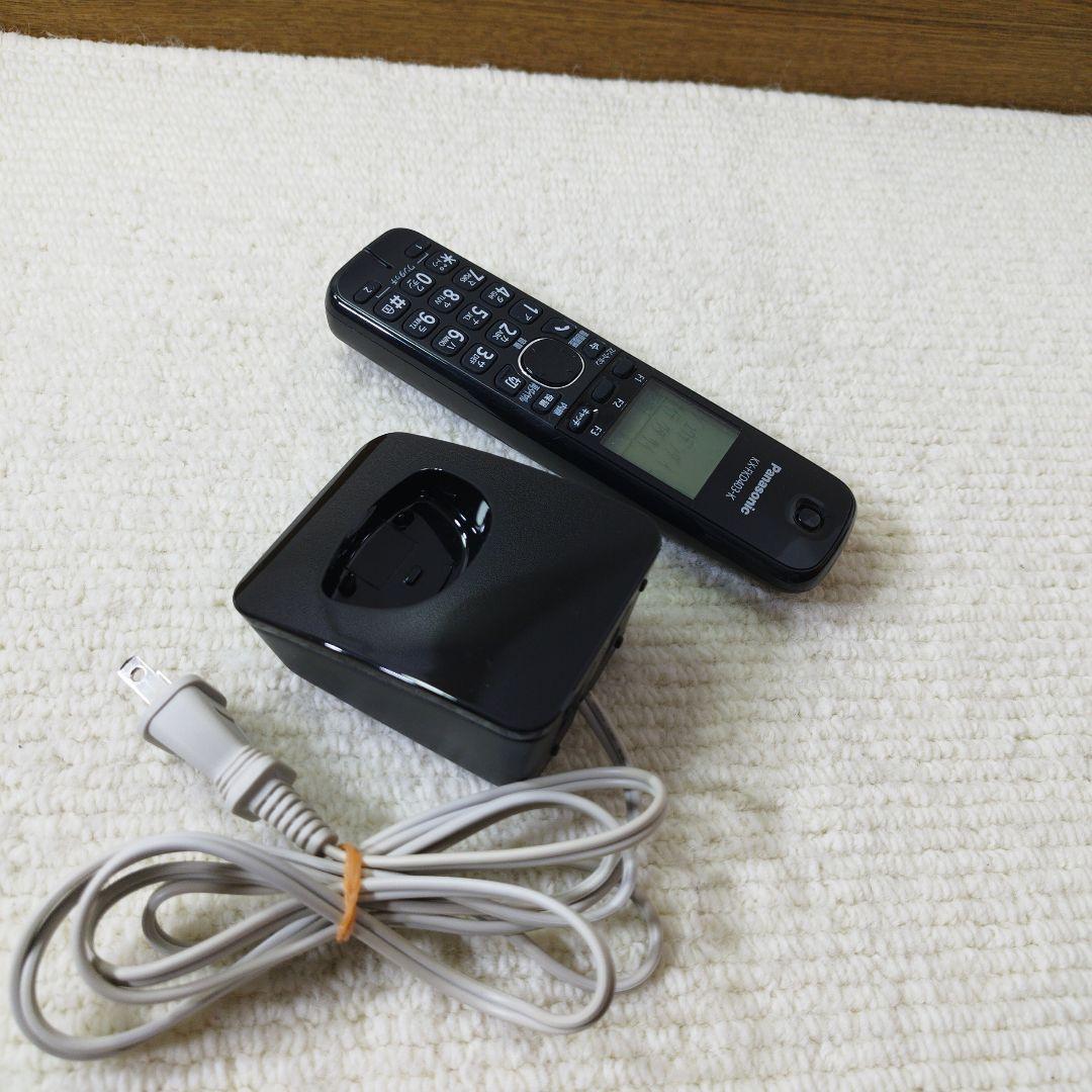 美品PanasonicFAXファックス 電話子機 充電器KX-FKD403-K⓽