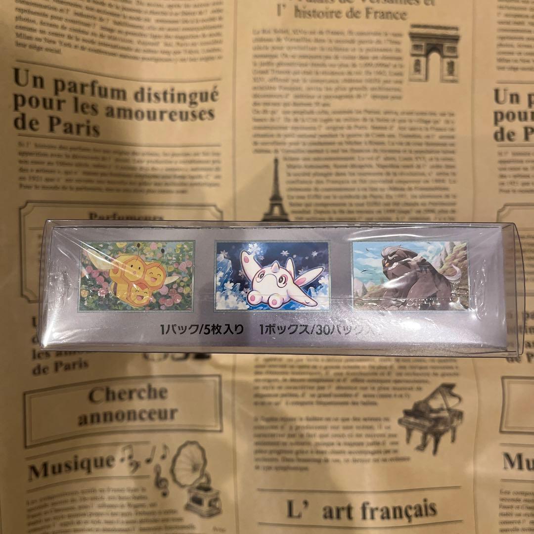 新品・未開封　シュリンク付き　ポケモンカードゲーム　スノーハザード