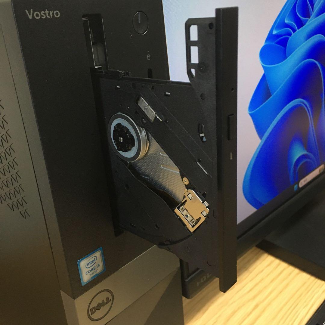 DELL VOSTRO Win11 快速i3 8G SSD 23.8'モニター