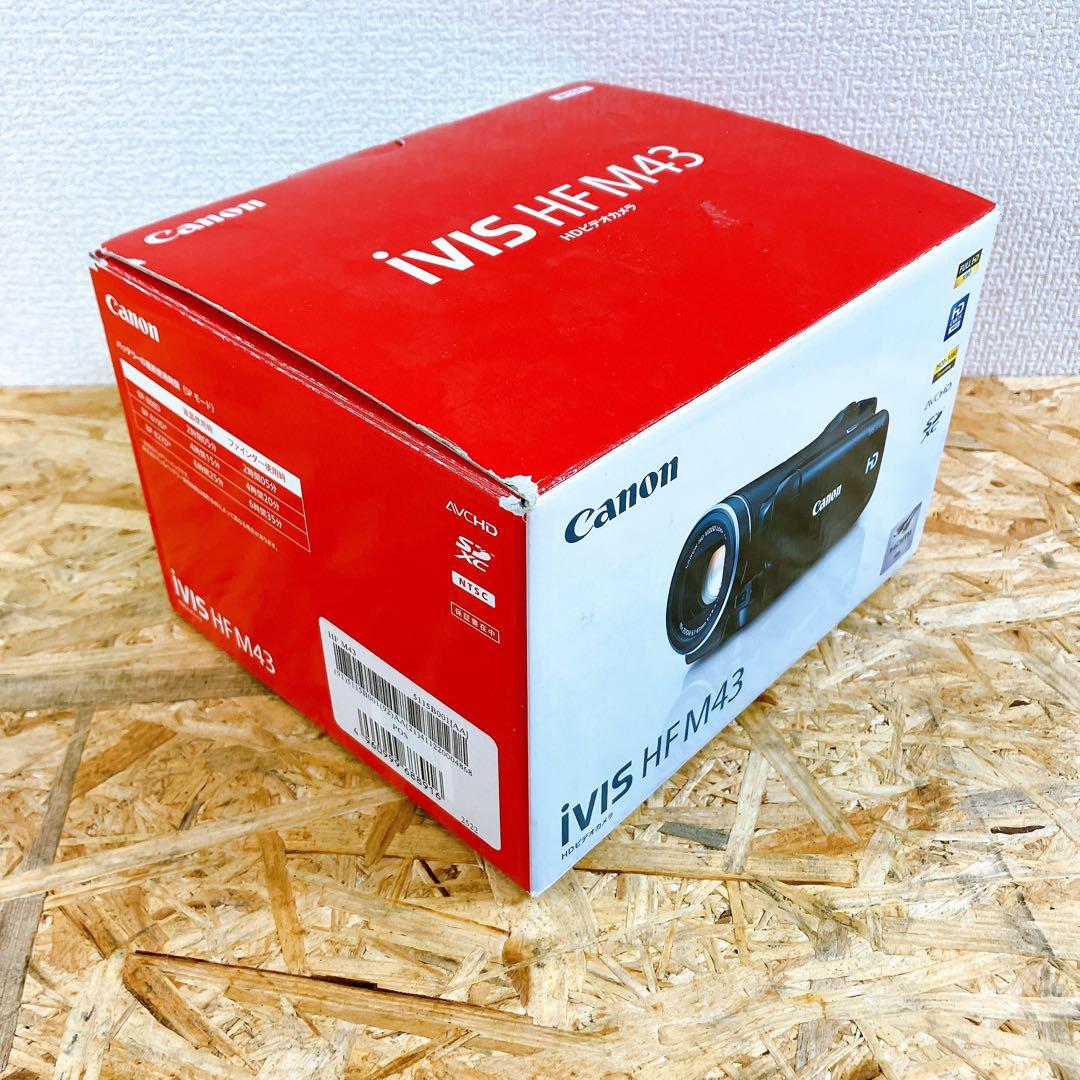 【動作確認済】 Canon IVIS HF M43 キャノン ビデオカメラ