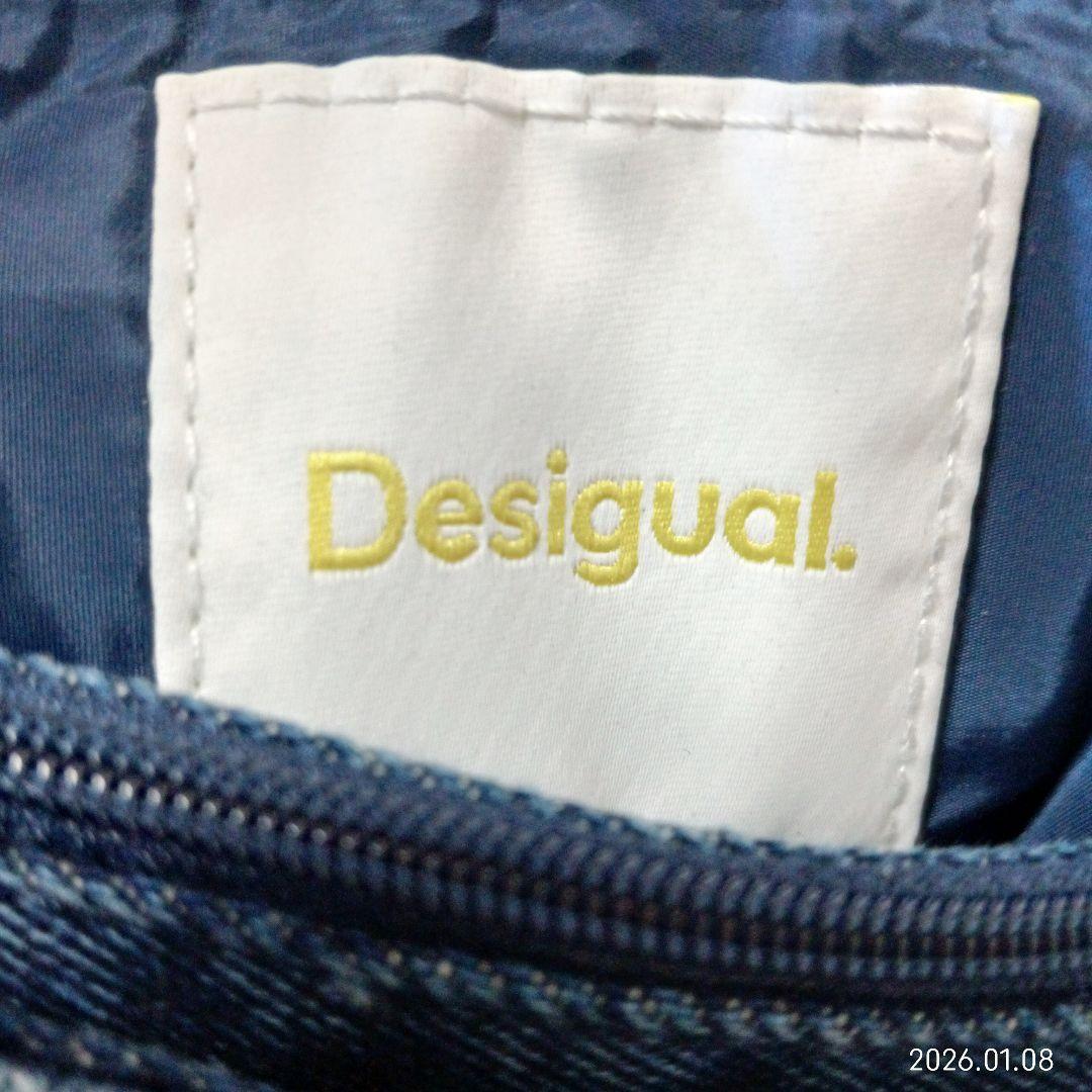 新品　デシグアル　デニム　2way　リュック