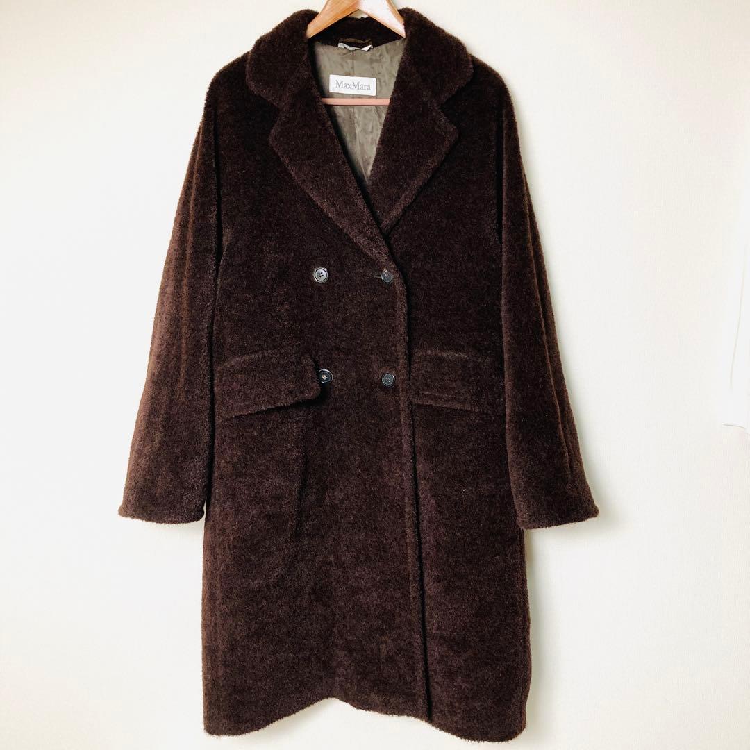 s*n様 MAXMARA マックスマーラ 白タグ アルパカ テディベア ロングコ