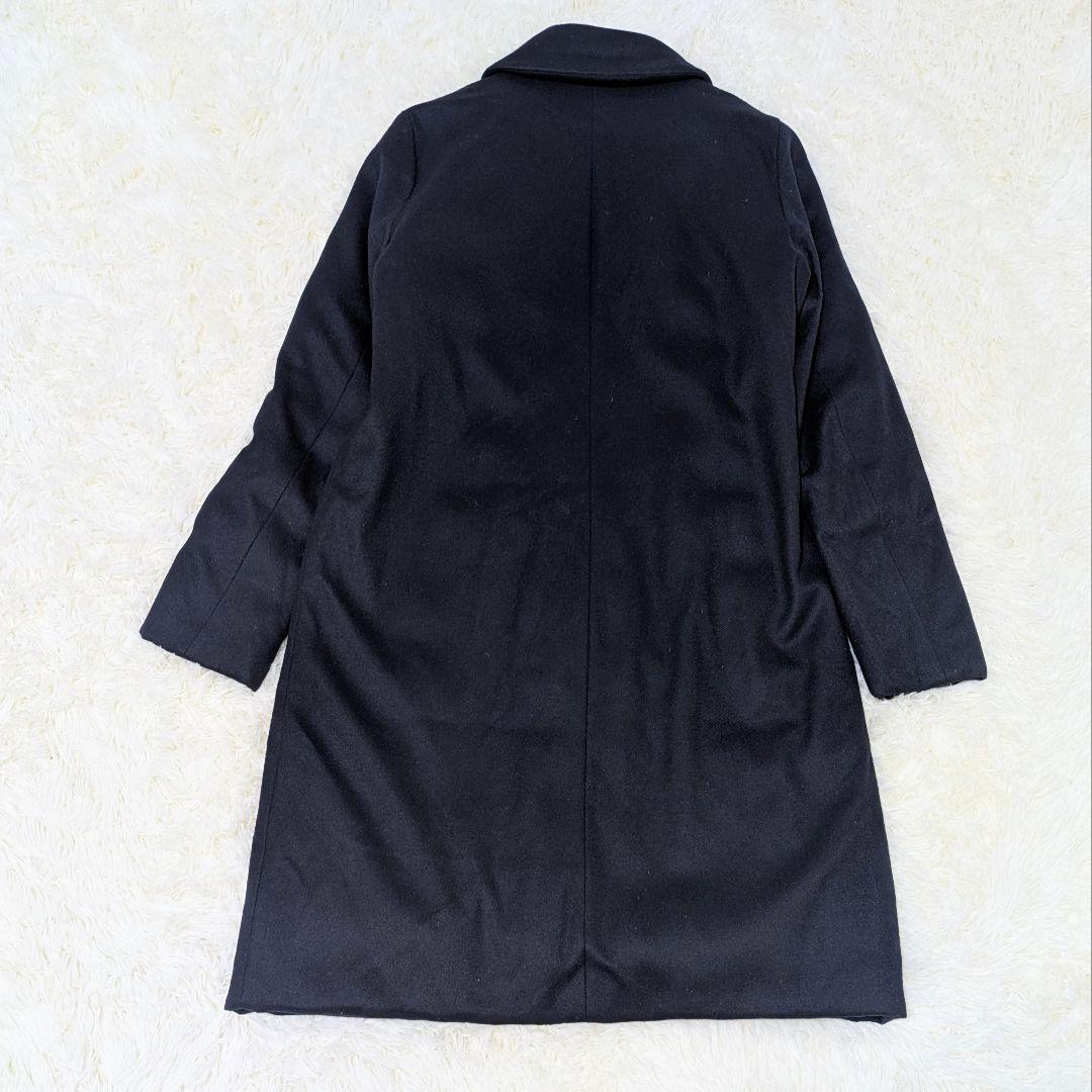 美品✨セオリーリュクス　ダウンチェスターコート　ジャケット　ネイビー　３８