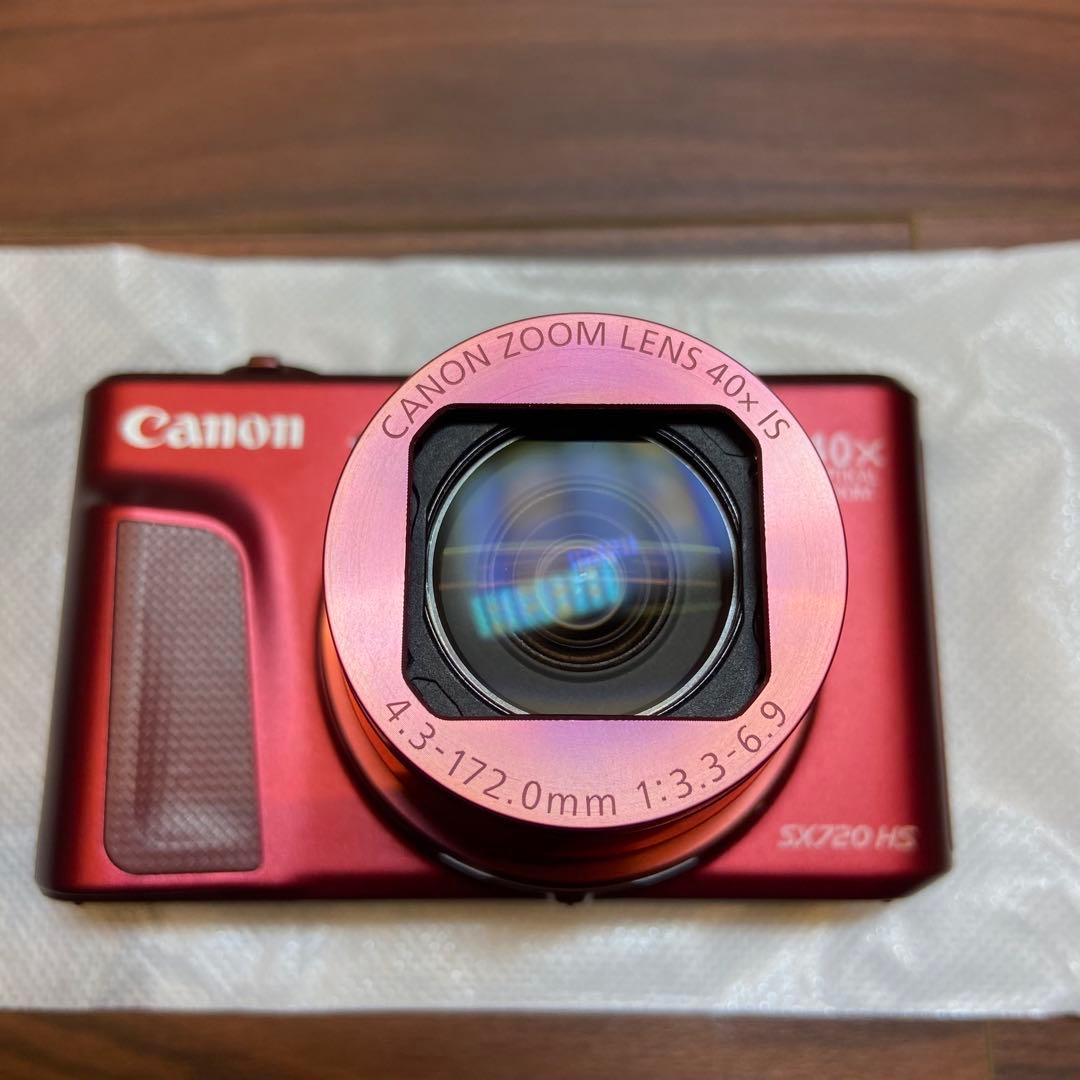Canon PowerShot SX720 HS レッド 3038