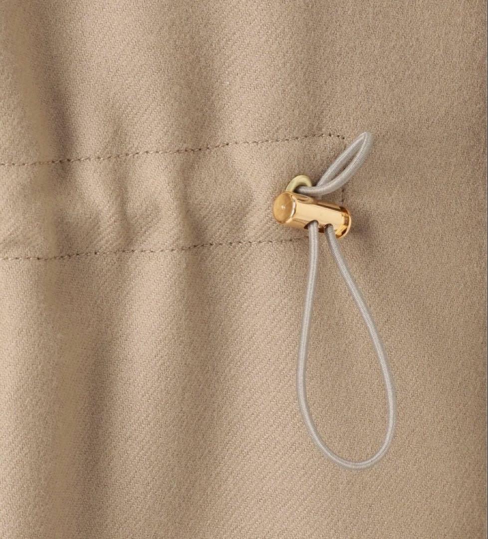 【タグ付新品】IENA24AW定価72,600円ウールモッズコートベージュ38