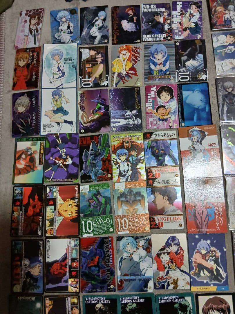 エヴァンゲリオン カードダス ウェハース メタル カード セット