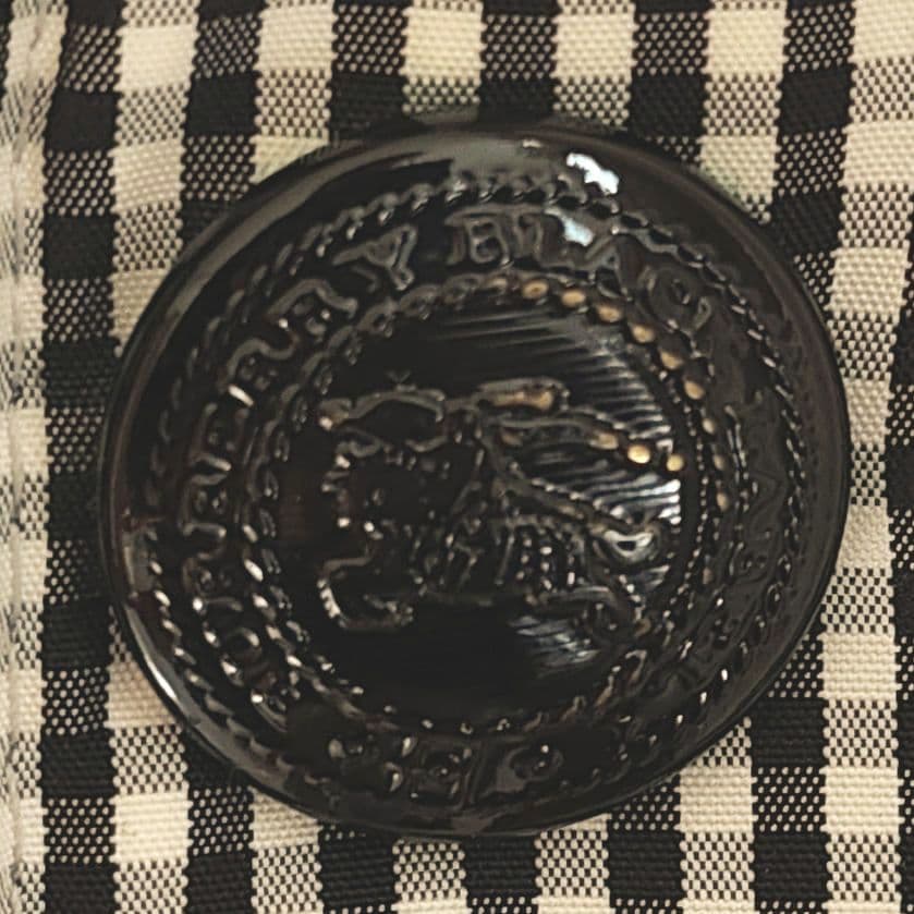 バーバリーブラックレーベル　ダウンジャケット/ベスト　フード着脱可 M