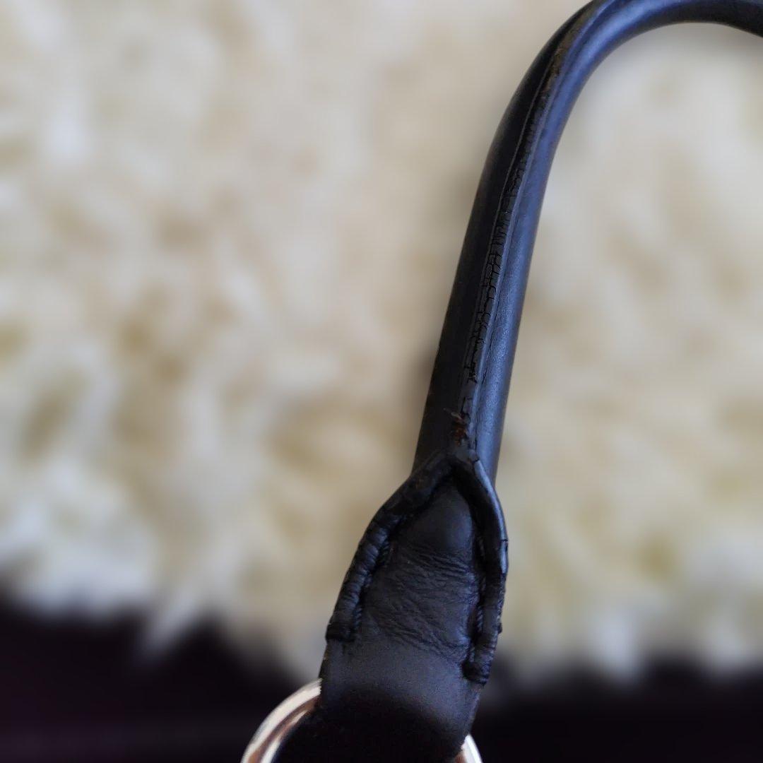 dunhill 黒 レザー ビジネスバッグ