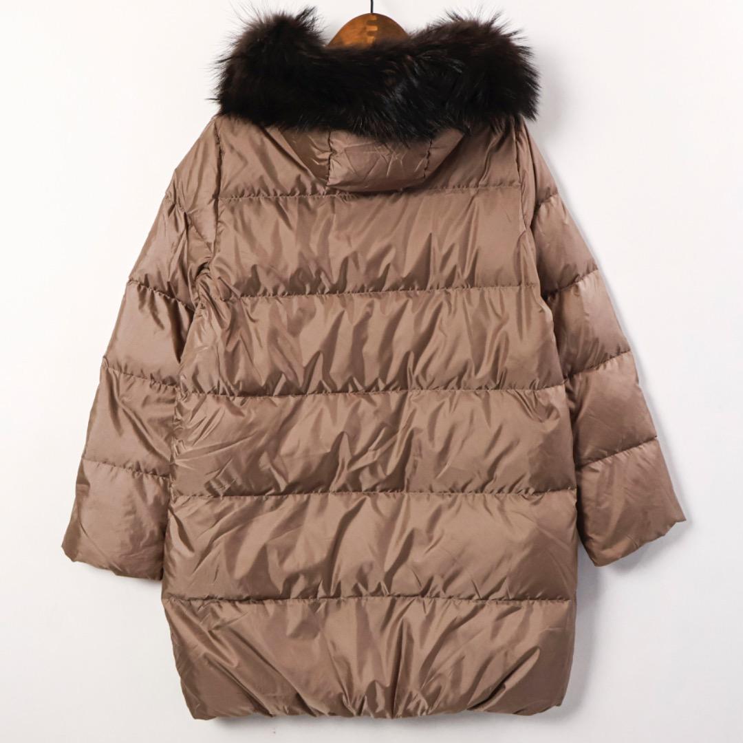 H4160-139◾️西川ダウン　ナノユニバース　ダブルジップダウンジャケット