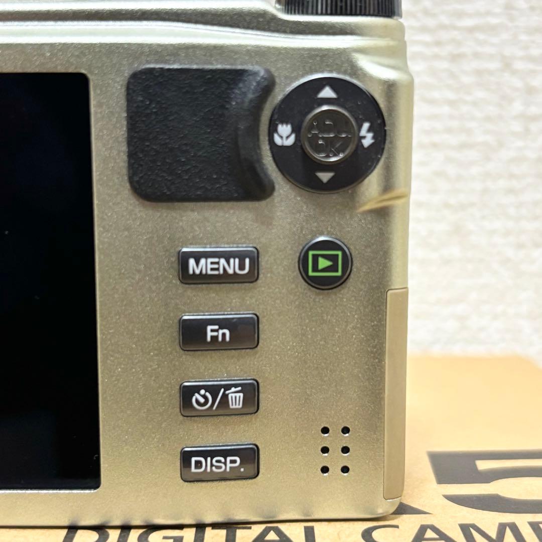 RICOH CX5 コンパクトデジタルカメラ シルバー 動作確認済み・ほぼ未使用