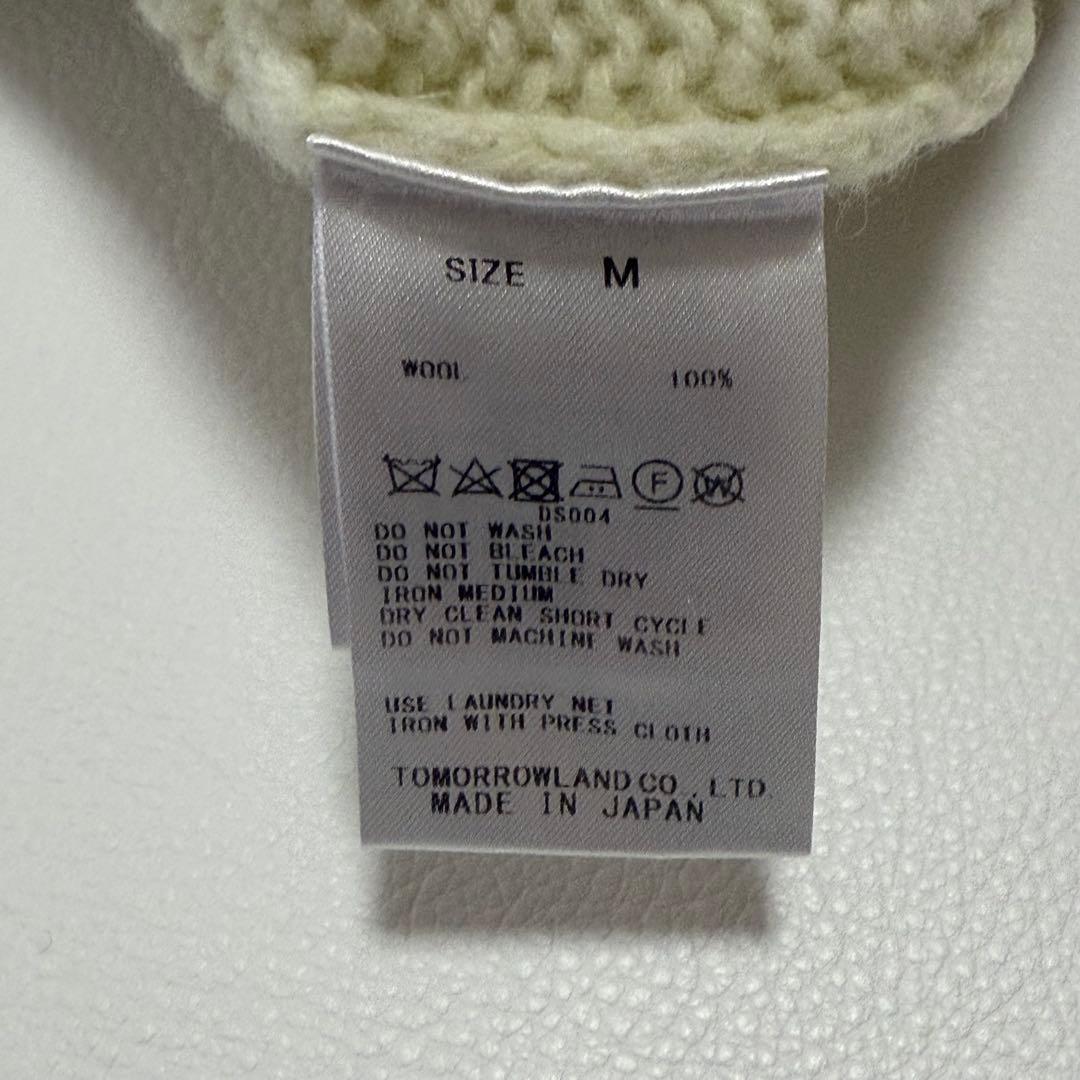 ギャルリーヴィー ファインウール クルーネックプルオーバー ライムイエロー 近年