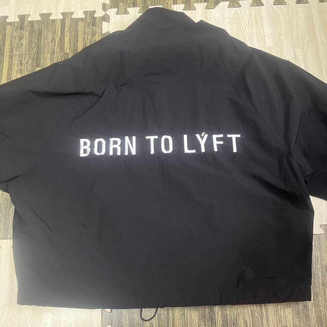 LYFT ブラック ナイロンジャケット L
