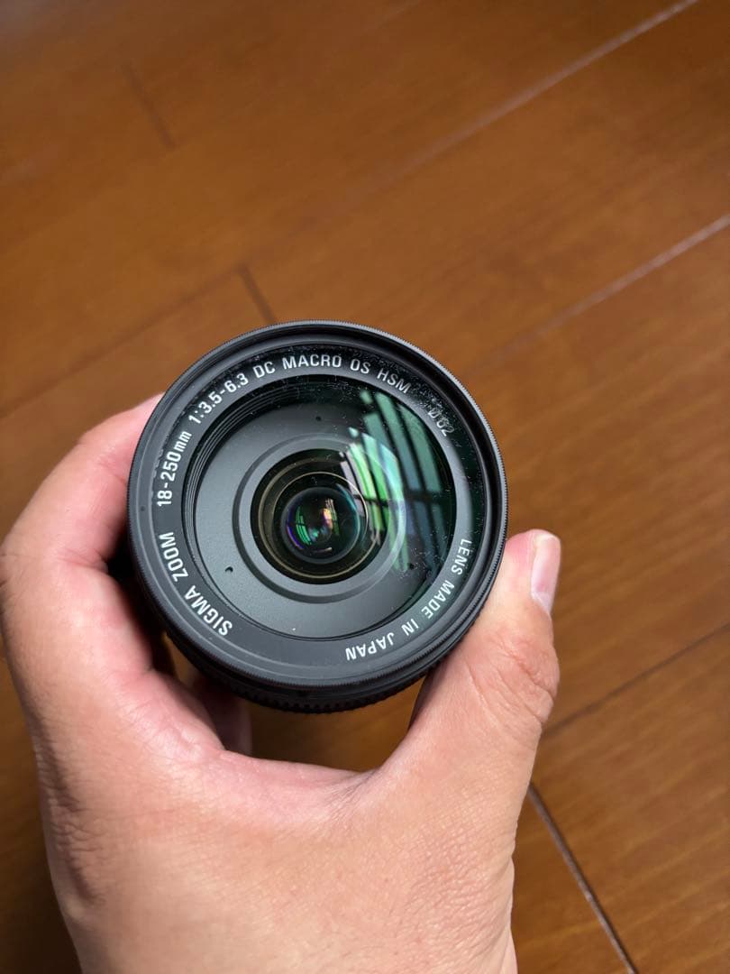 最後SIGMA DC 18-250 mm 1:3.5-6.3 MACRO HSM