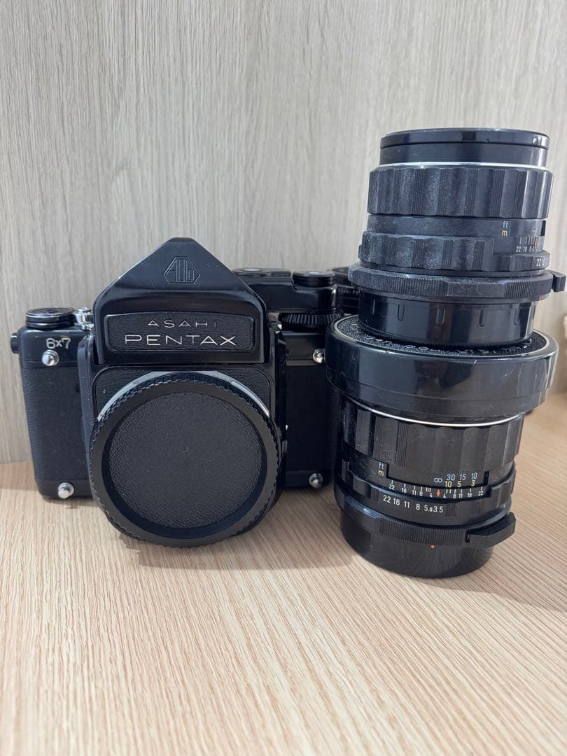 PENTAX 67 中判フィルムカメラ 3本レンズ付き