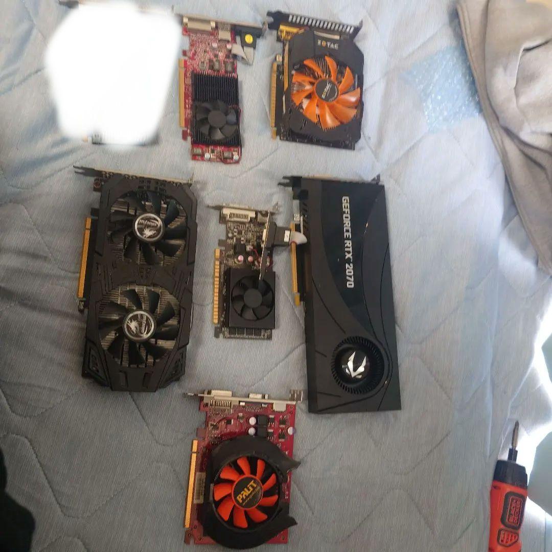 GeForce RTX 2070 グラフィックボード色々　ジャンク扱い