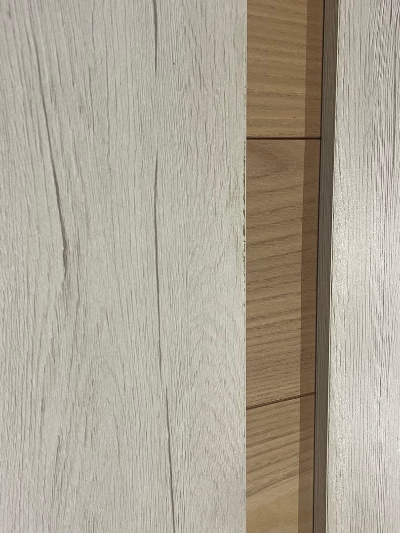 突っ張り壁面収納Nポルダ(幅80cm ホワイトウォッシュ)