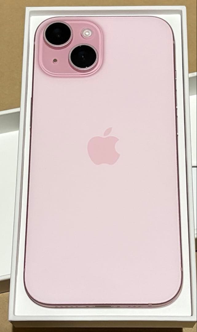 Apple iPhone 15 ピンク 本体 256gb