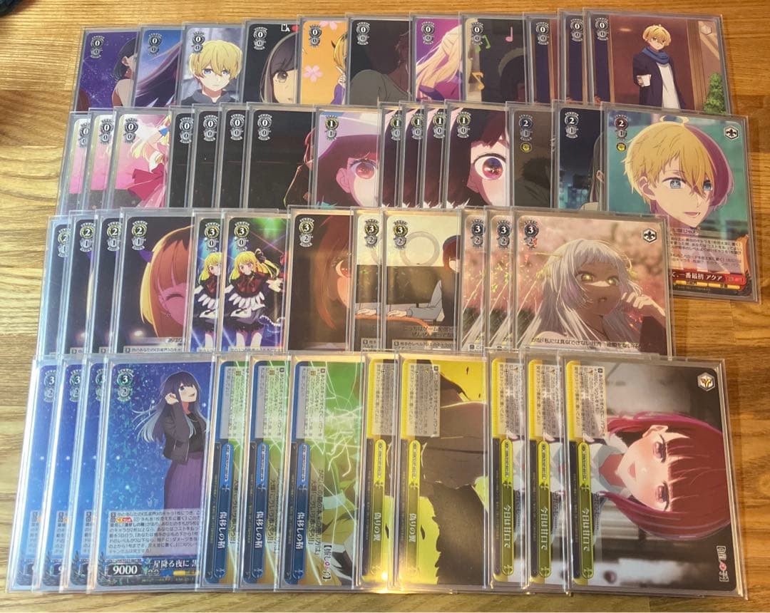 推しの子　デッキ＋パーツ　ヴァイスシュヴァルツ カード　有馬かな