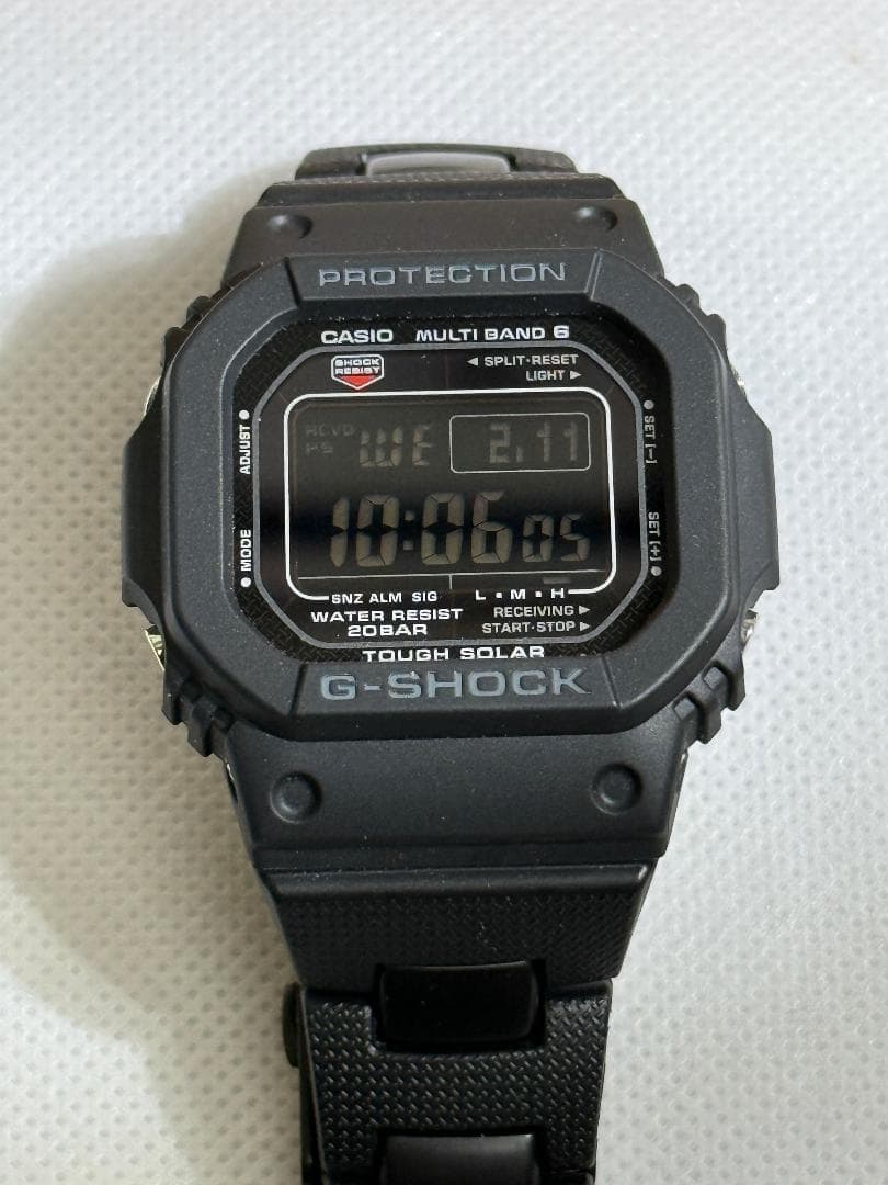 【美品】CASIO G-SHOCK GW-M5610UBC-1JF　電波ソーラー