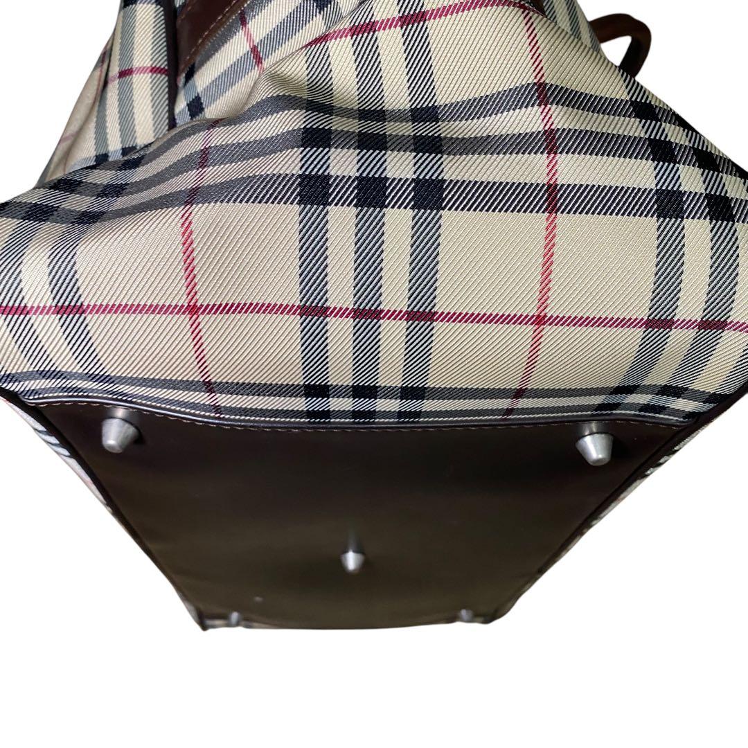 美品✨ バーバリー　ボストン　ワンマイルバッグ　ノバチェック　ベージュ