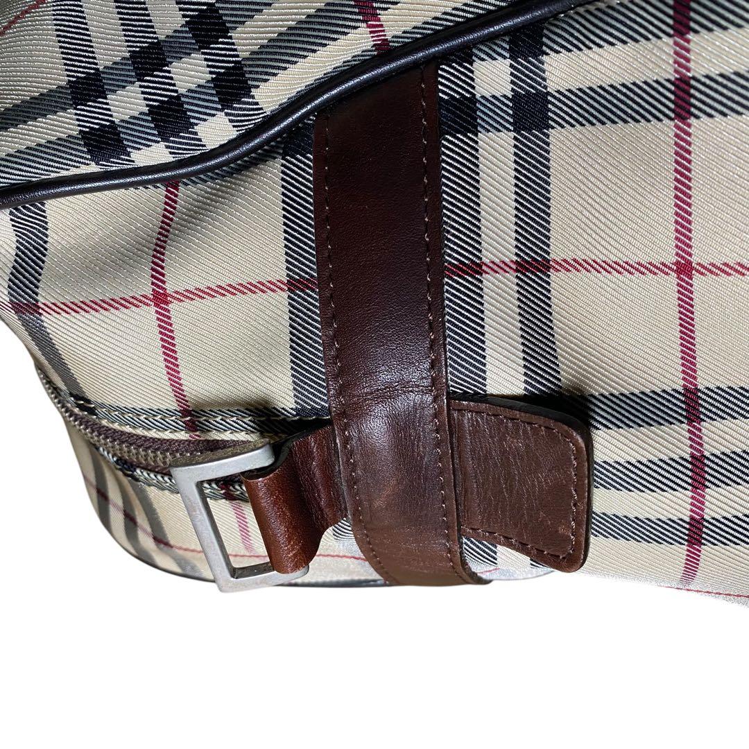 美品✨ バーバリー　ボストン　ワンマイルバッグ　ノバチェック　ベージュ
