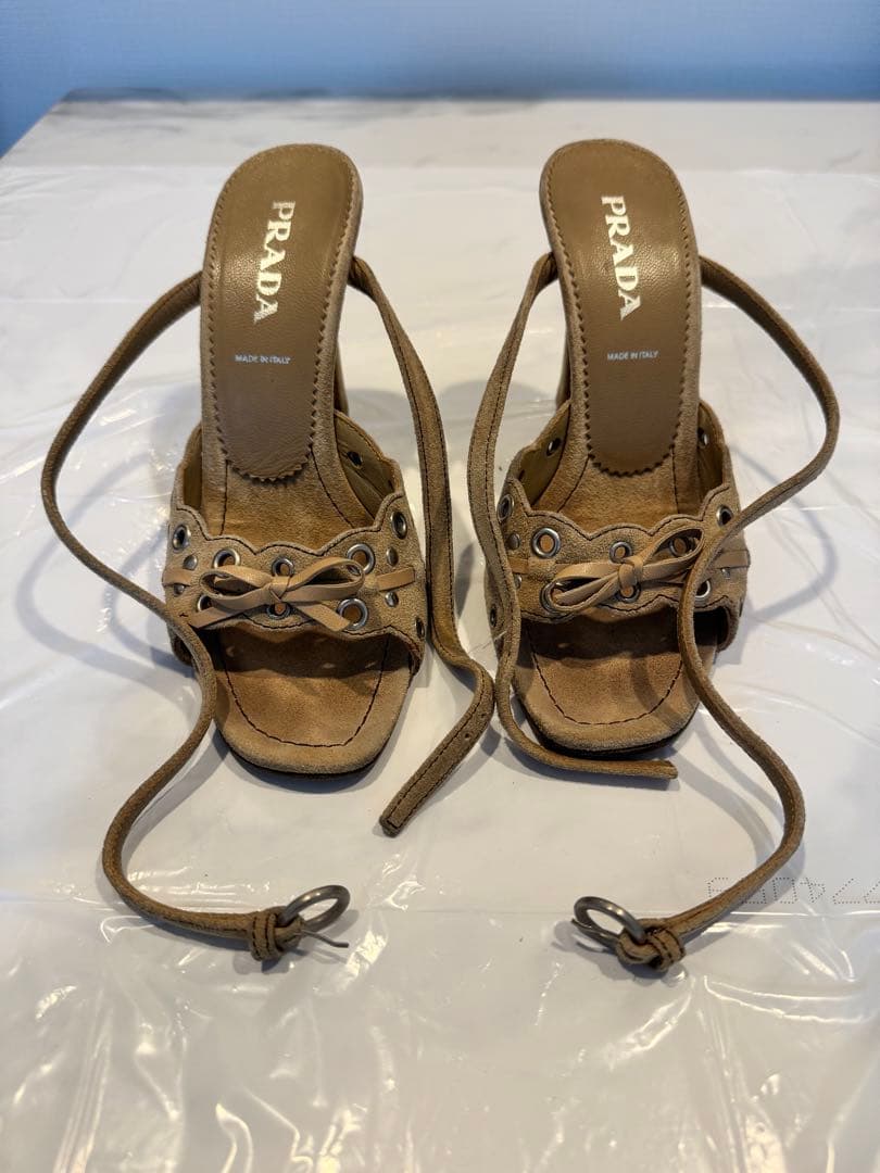 ☆PRADA プラダ　レディースミュール　約22.5cm