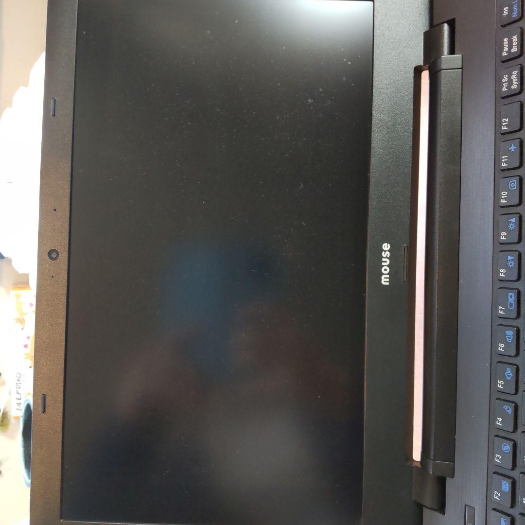 mouse ブラック ノートPC 本体 ACアダプター付き