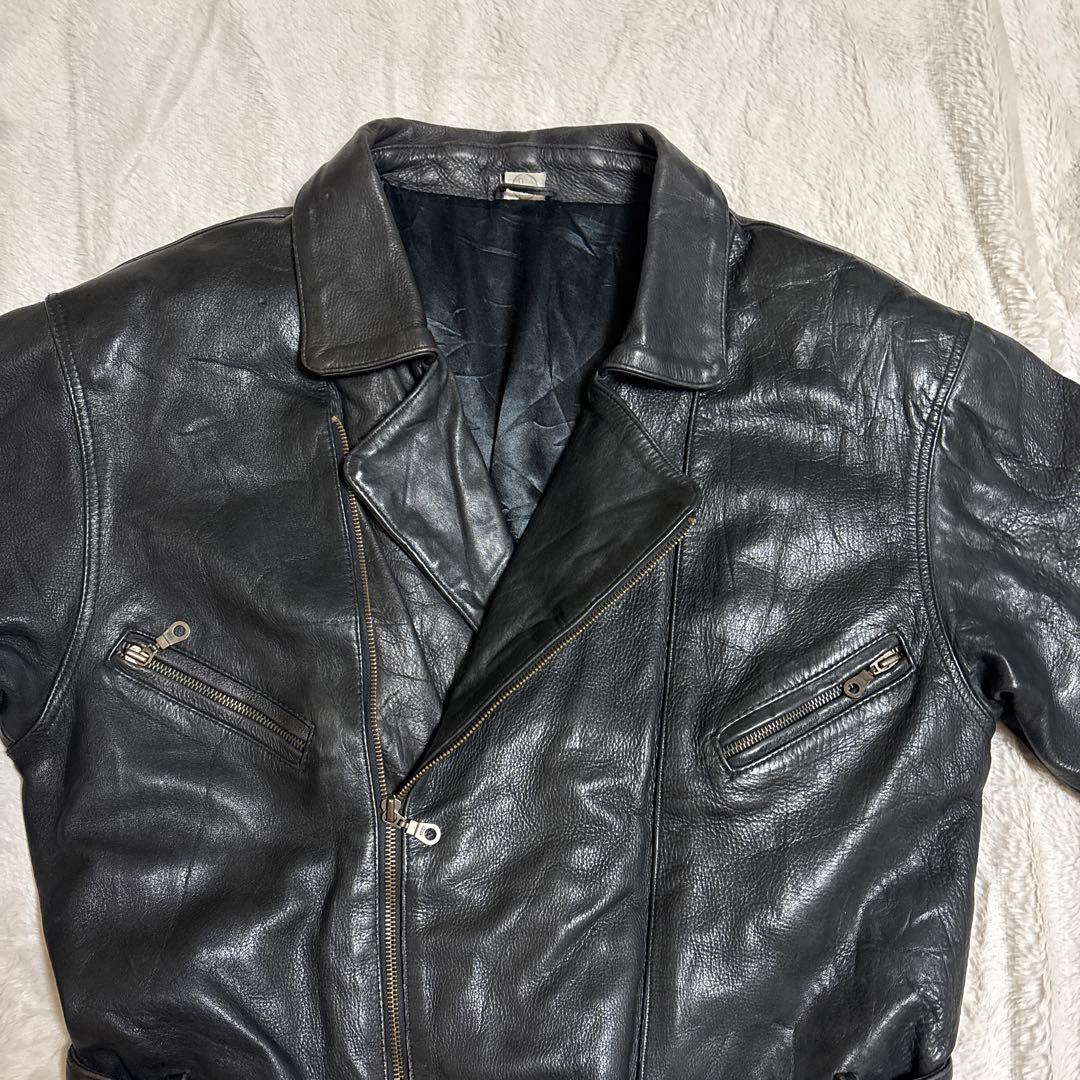 【期間限定お値下げ中】黒レザーライダースジャケット