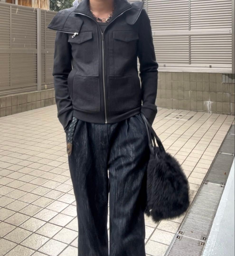 WOO YOUNG MI フーデッドブルゾン