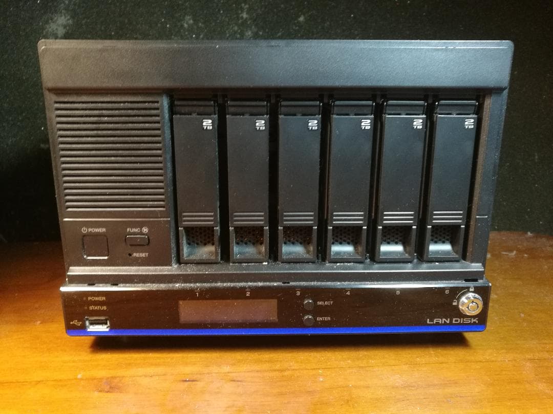 IO DATA HDL6-H ハードディスク無し 本体のみ