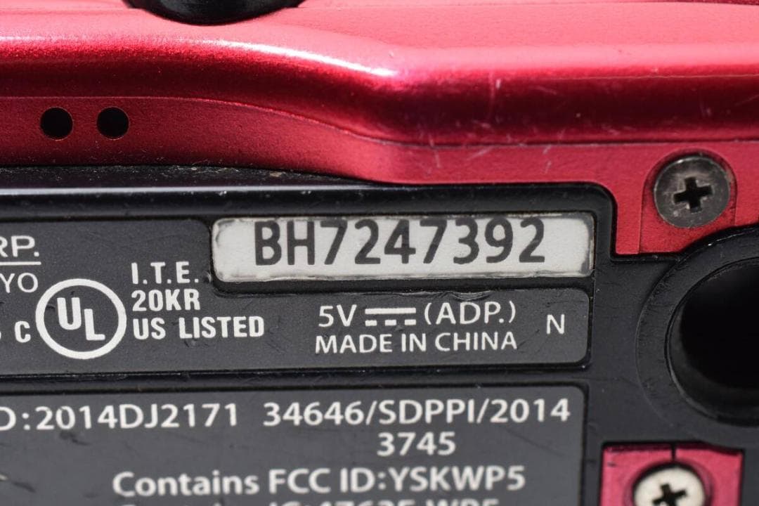 【美品】OLYMPUS STYLUS TG-3 レッド 【動作確認済】