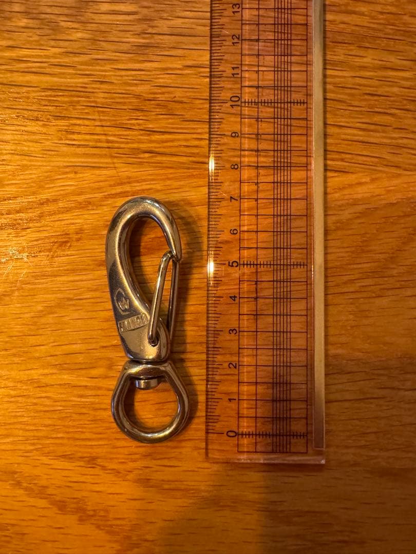 希少 レア WICHARD 旧ロゴ スイベル カラビナ