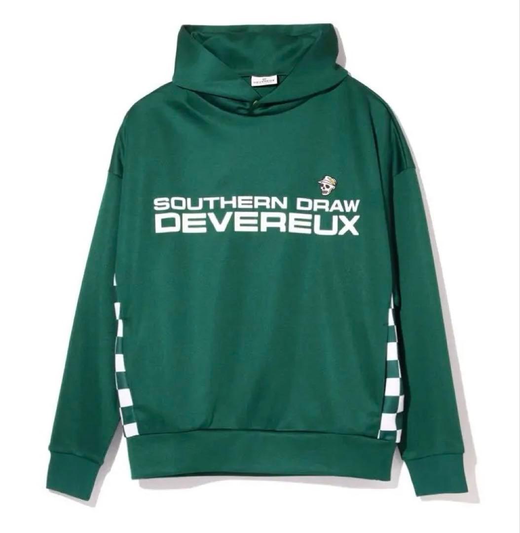 【定価29700円】DEVEREUX GOLF チェッカーズパーカー　Mサイズ