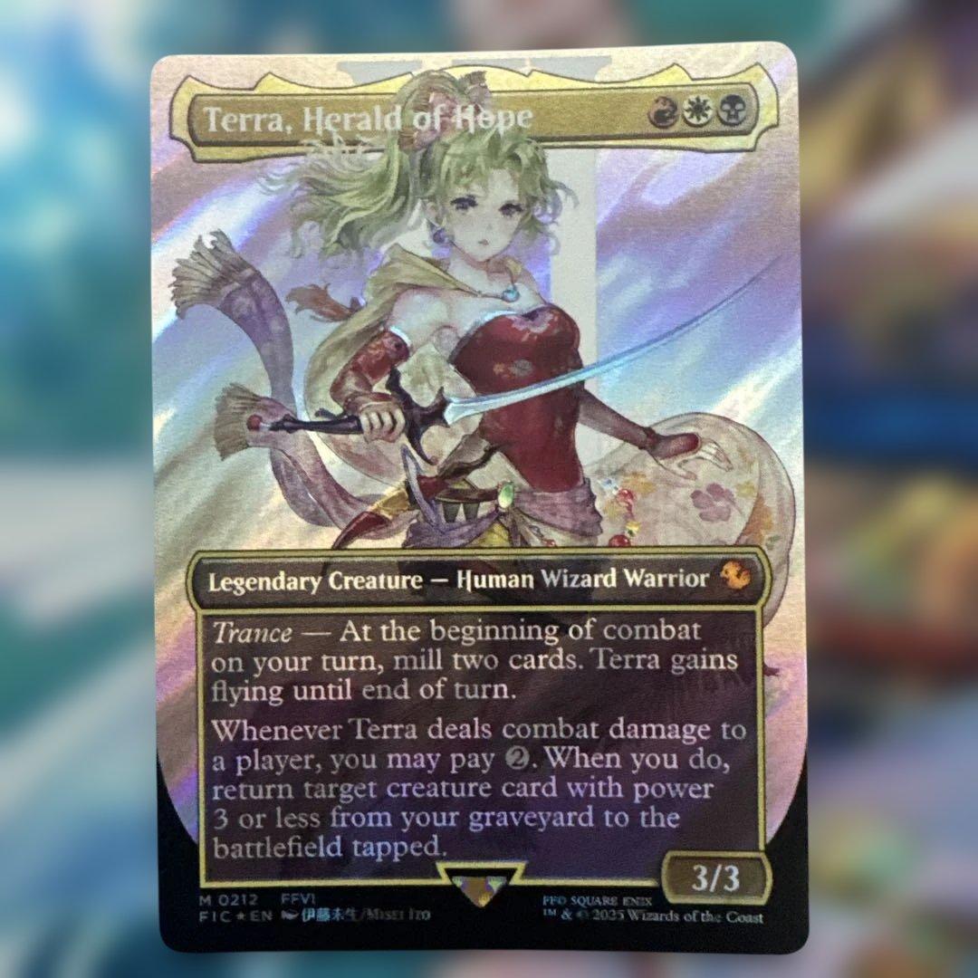 MTG 魔導の力を持つ少女、ティナ　サージfoil　英語版