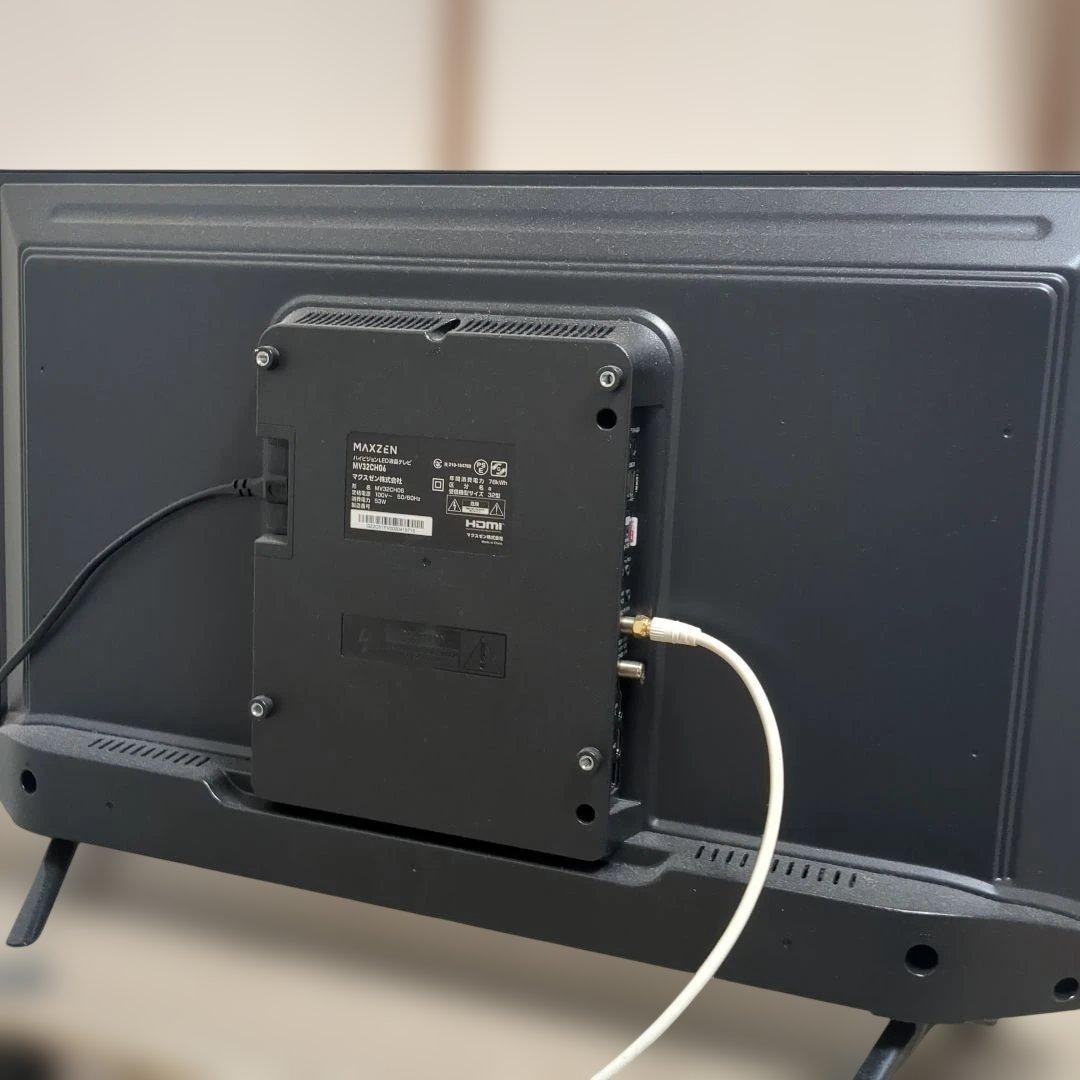 MAXZEN 32インチ Googleテレビ +録画用ハードディスク