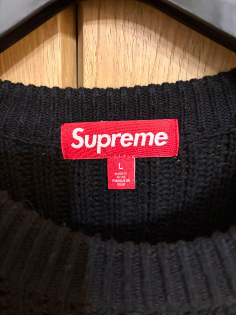 Supreme Loose Gauge Stripe Small Box セータ