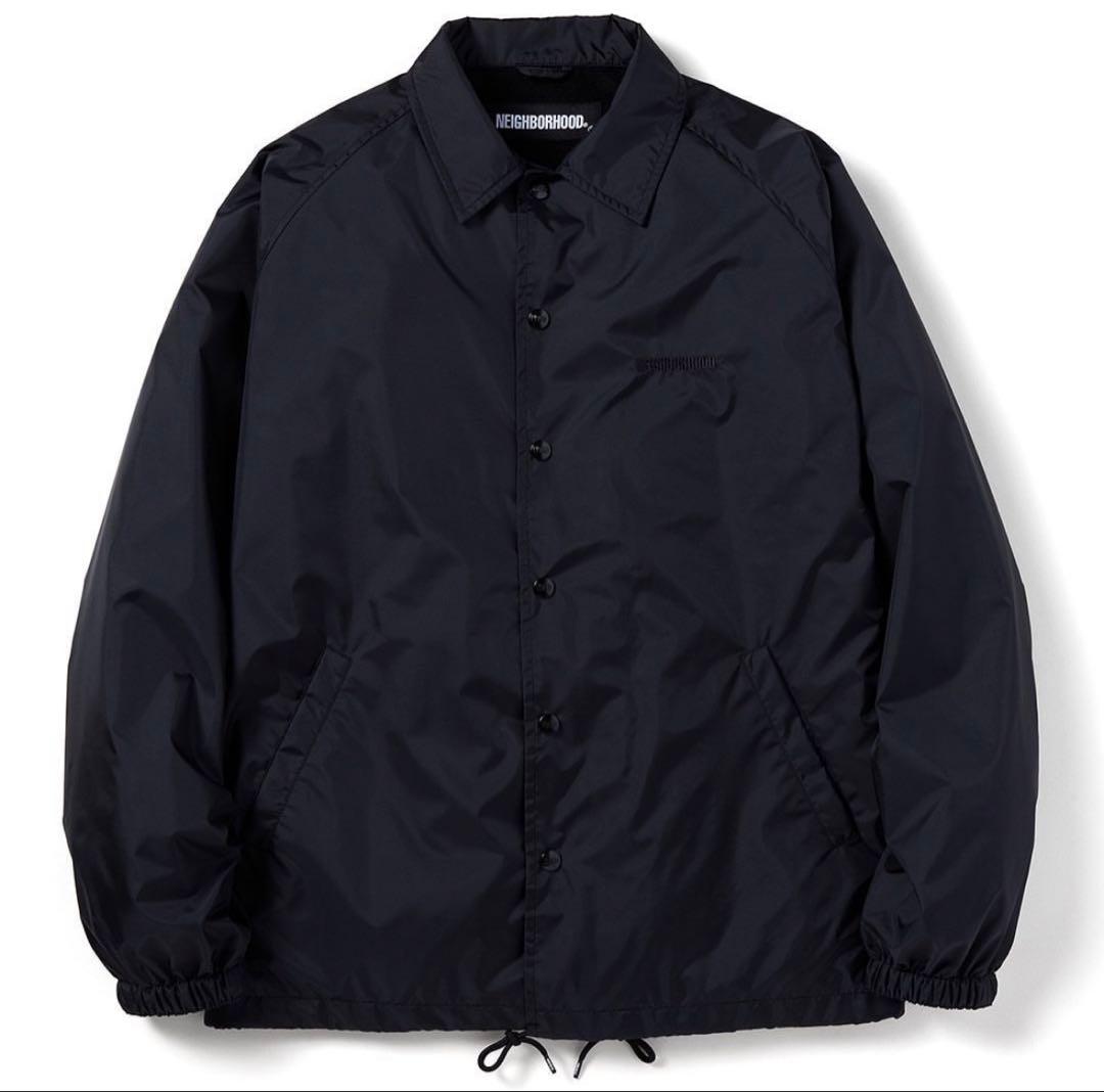 NEIGHBORHOOD コーチジャケット ブラック 211TSNH-JKM01