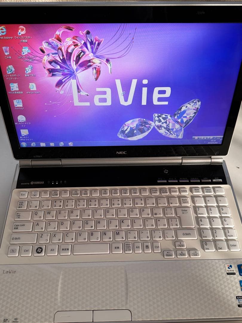 NEC LaVie ノートPC LL750 F