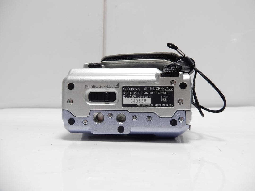 動作品　Mini DV　ソニーデジタルビデオカメラ　SONY DCR-PC105