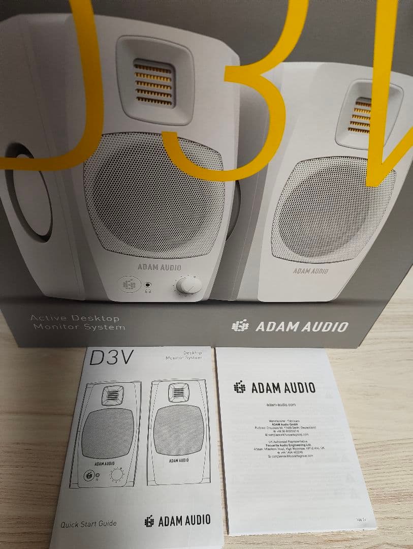 新品同様！Adam Audio D3V