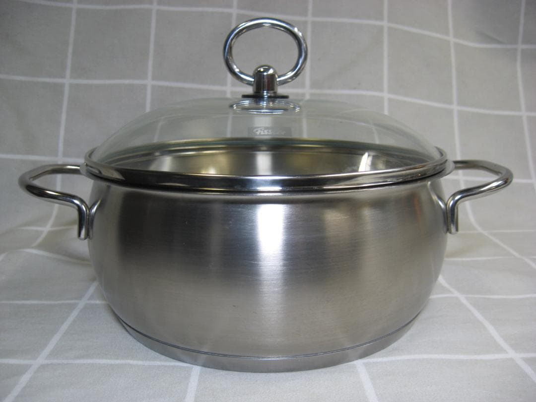 【未使用】フィスラー C+Sロイヤル キャセロール ステンレス両手鍋 20cm