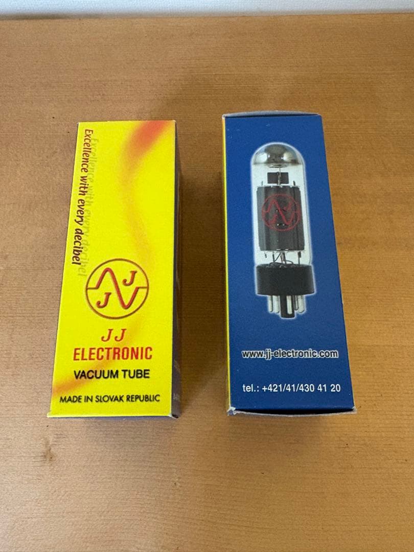 JJ ELECTRONIC GZ34真空管 2本セット