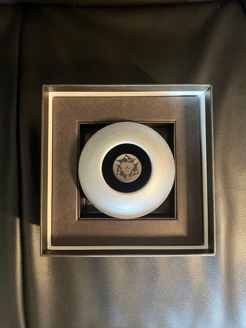 「IQOS x 京源」灰皿　オリジナル銀雲母セラミックトレイ