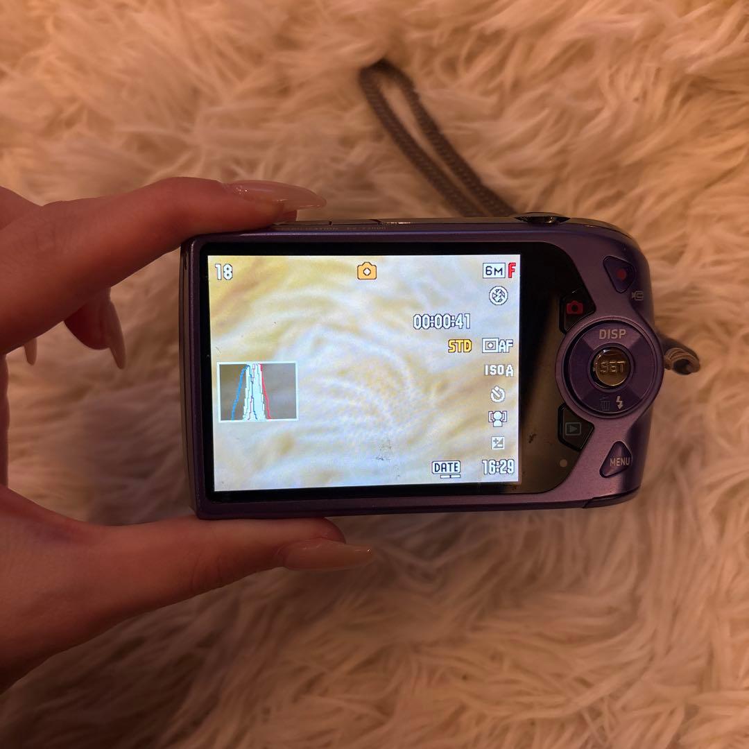 CASIO EXILIM パープル コンパクトデジタルカメラ