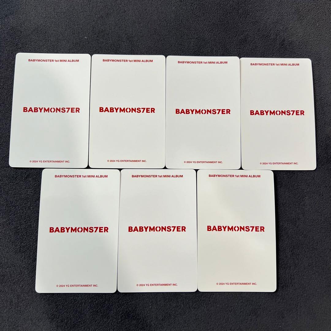 BABYMONSTER ベビモン Drip rose day 特典トレカ