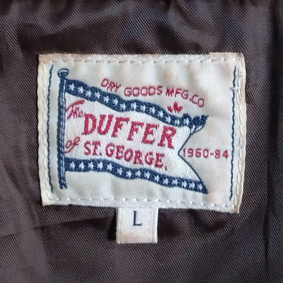 ダファー★柔らか リアルレザー 羊革 レザー ライダース ジャケット 茶 L